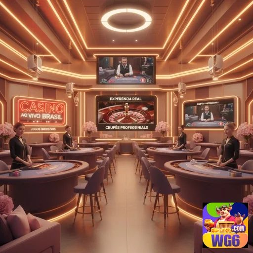 wg6 oferece ambiente de cassino ao vivo com crupiês profissionais.