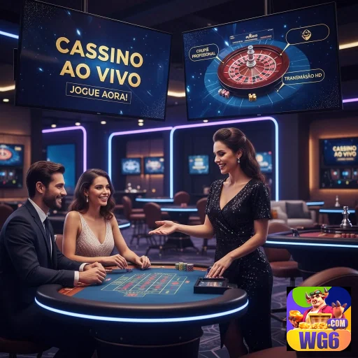wg6 apresenta dealers em cassino ao vivo com tecnologia de HD.