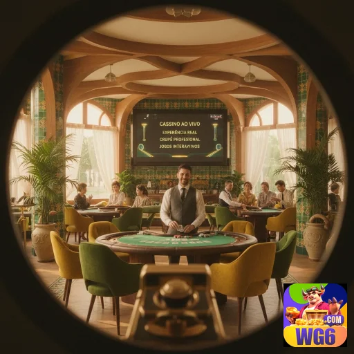 jogador desfrutando de slots VIP no cassino wg6