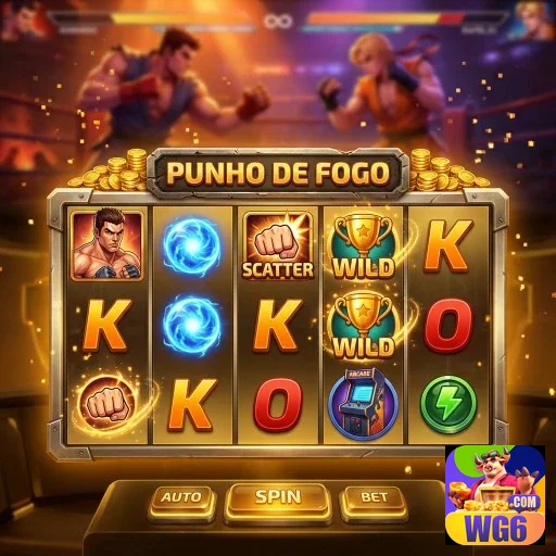 Slot de cassino 'Punho de Fogo' no aplicativo wg6.