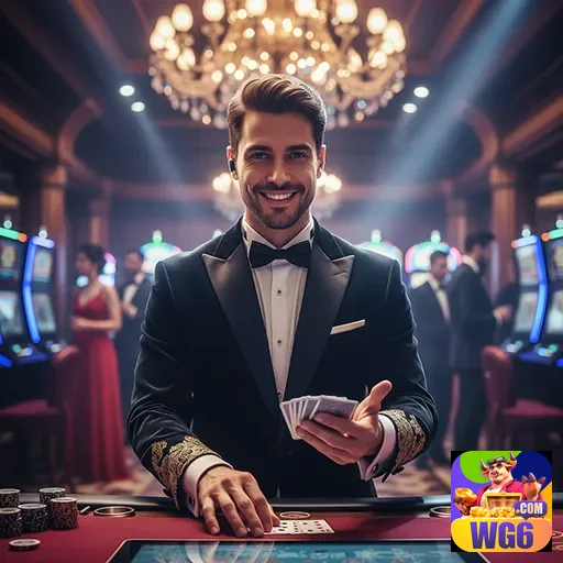 A interface mobile do wg6 com foco em jogos de slots e VIP.